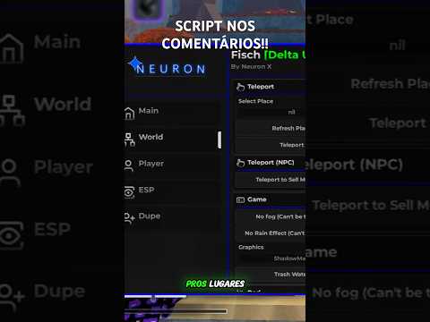 ACHEI O MELHOR SCRIPT PRA FISCH NO ROBLOX PARA CELULAR e PC AUTO DUPE+AUTO SHAKE #roblox
